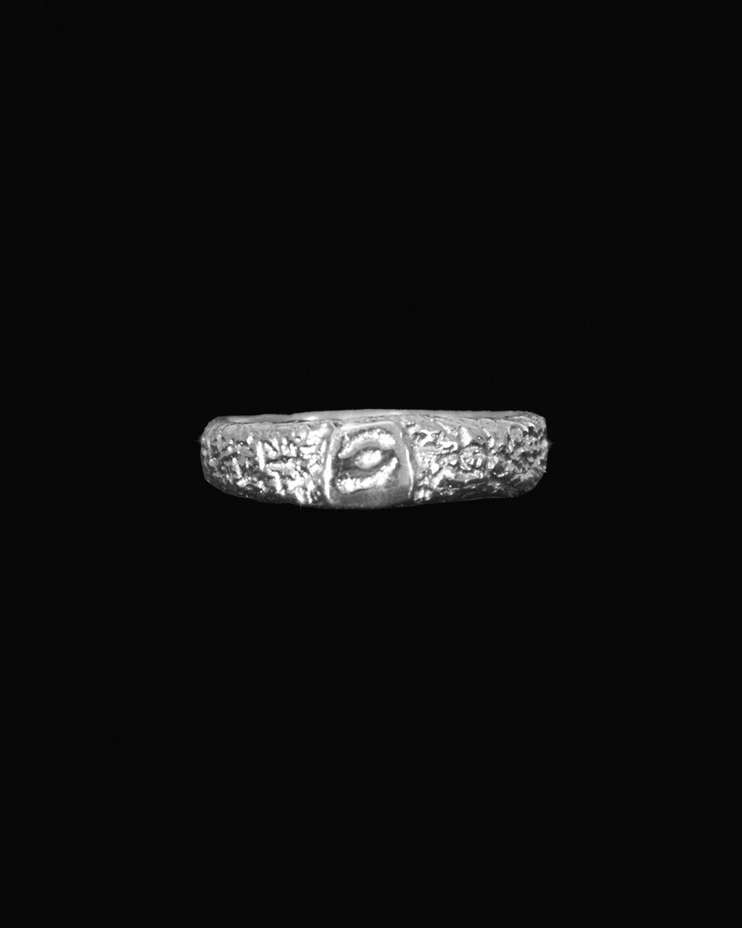 Petite Chevalière ÉROSION Argent