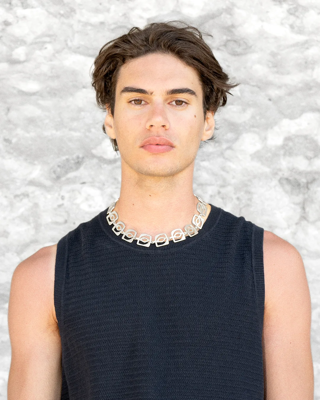 Collier Maillons ÉROSION Argent