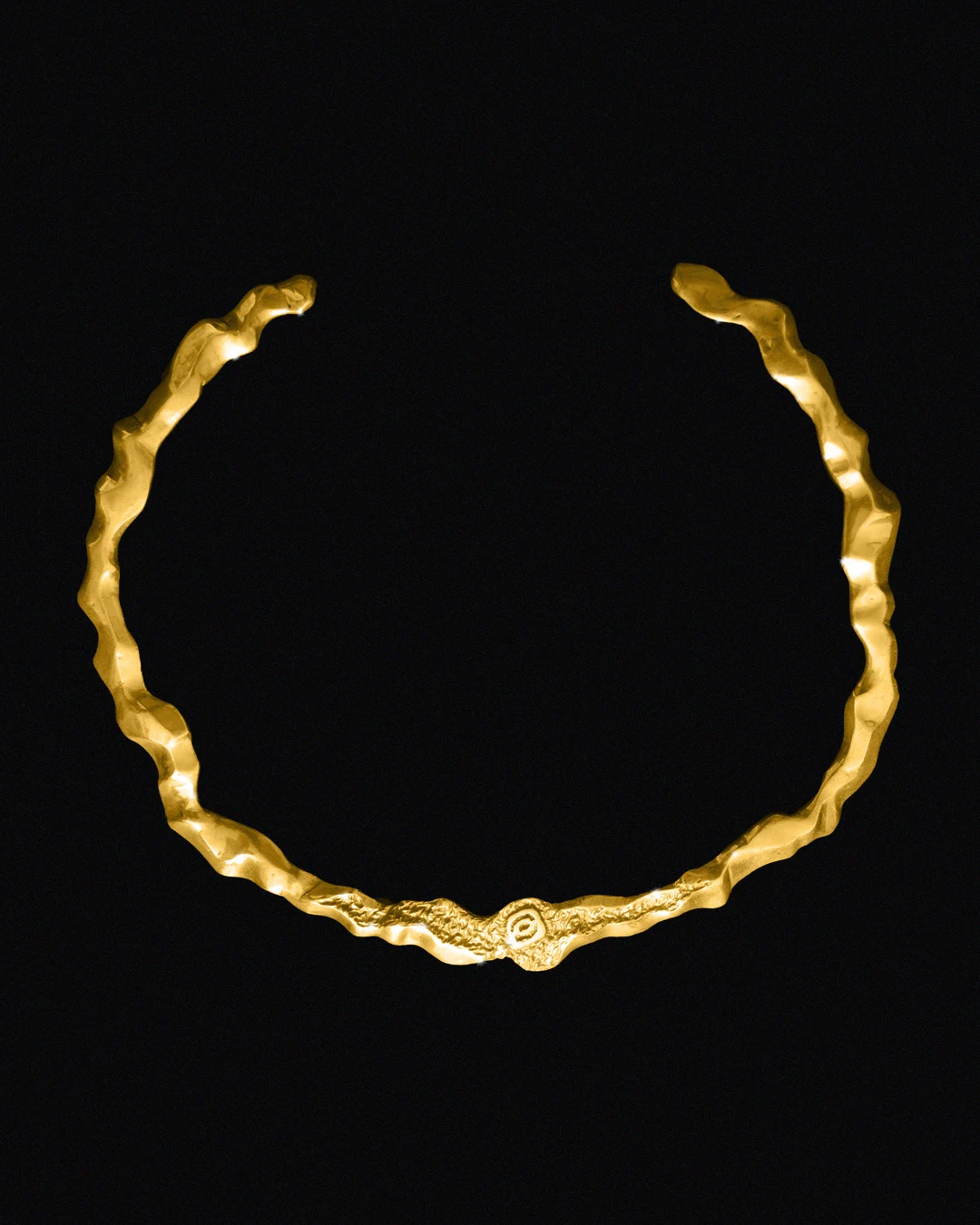 Collier Sillage ÉROSION Or