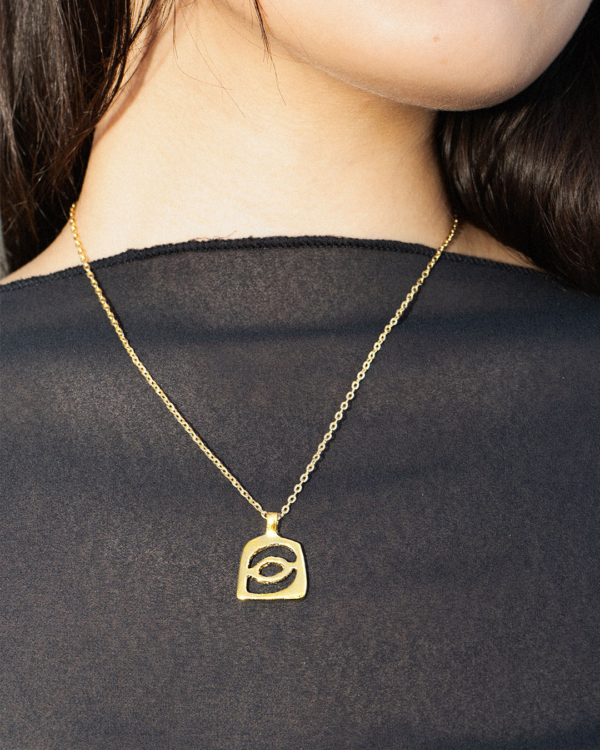 Grand Pendentif ÉROSION Or