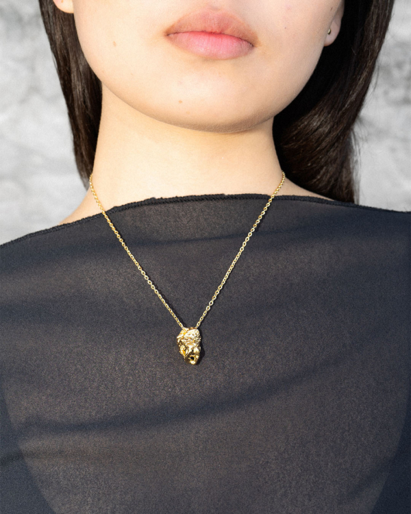 Pendentif Météorite ÉROSION Or