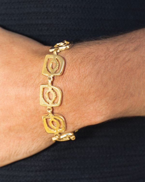 Bracelet Maillons ÉROSION Or