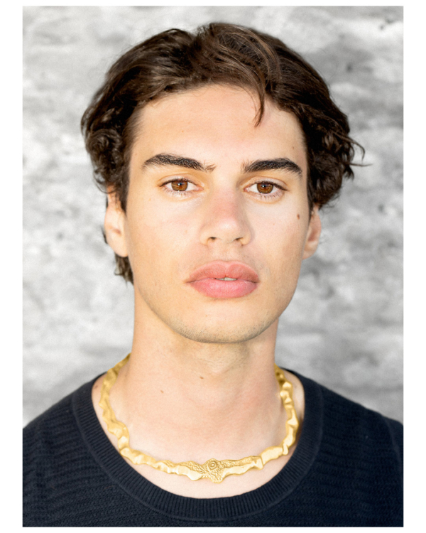 Collier Sillage ÉROSION Or