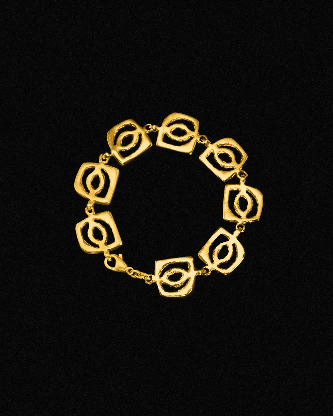 Bracelet Maillons ÉROSION Or