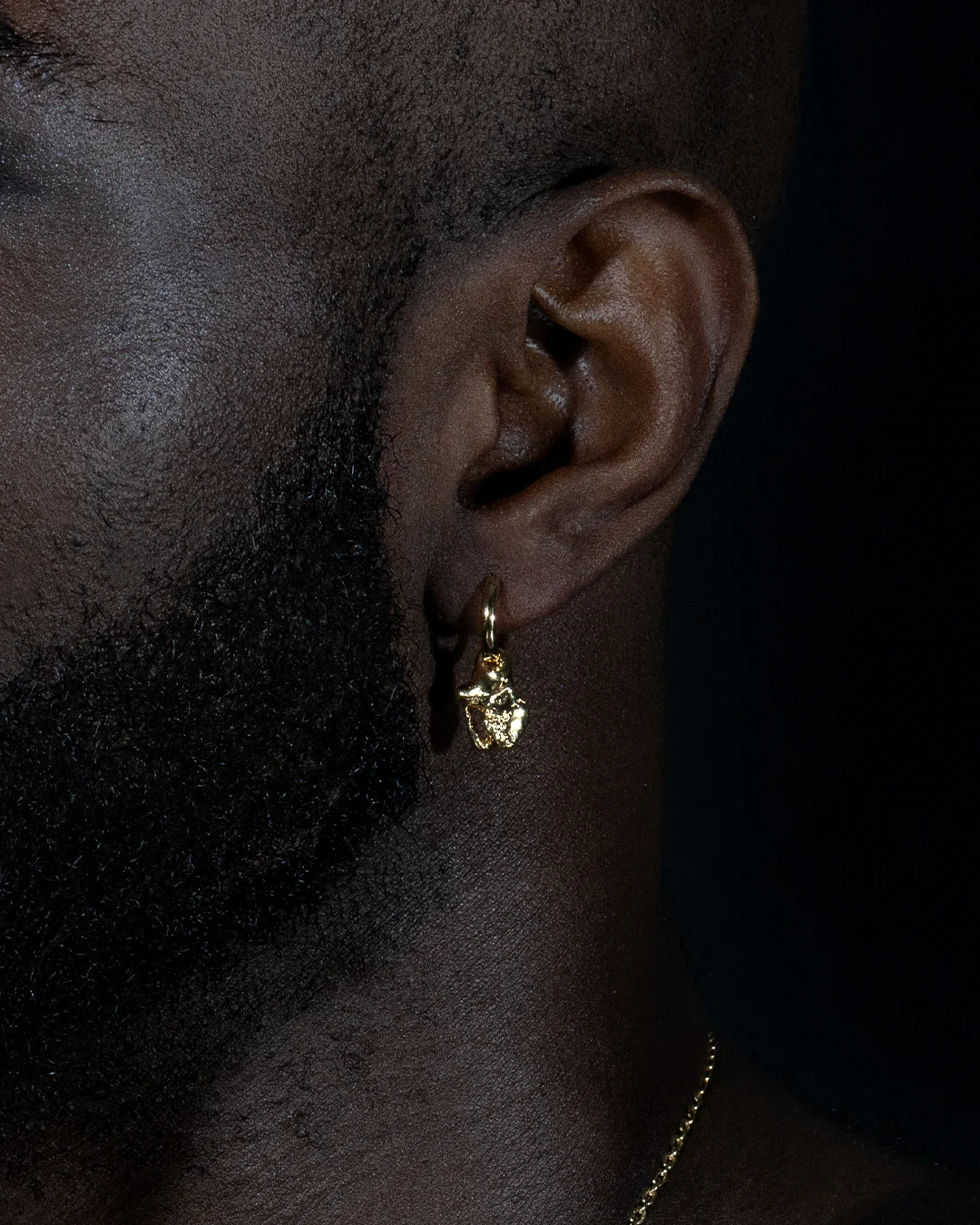 Boucle Météorite ÉROSION Or